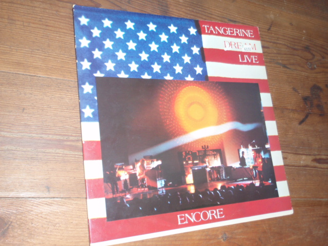 TANGERINE DREAM. live. encore. tupla-lp.
